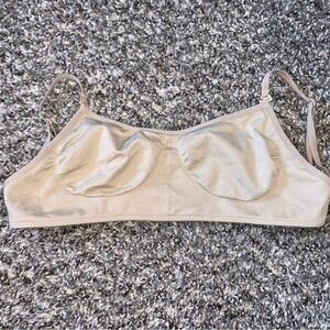 🩷 Basic Moves Clear Back Bra Adjustable Removable Straps 🩷